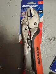 CAL-VAN 42001 AUTO-GRIP 8" SELF-ADJUSTING STRAIGHT JAW LOCKING PLIERS(X)