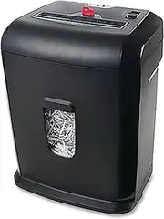Universal UNV48110 10 Manual Sheet Capacity Cross-Cut Shredder with Lockout Key
