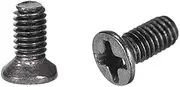 XYWHPGV M3 x 5mm Phillips Screw Fastener Black for Laptop PC TV Fan Audio Switch 150pcs(b26e2 19fe7 f9100 66b82 2f774 81460
