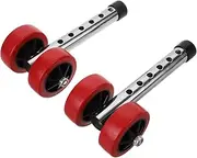 Anneome 1 Pair Replaceable Walker Wheels Durable Wear Front Wheels for Walking Easy Installation Smooth Design for Long Term Use