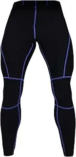 [STANTEKS] SR0063 Men's Cycling Shorts Long Thermal Cycling Shorts Leggings Reflectors Compression Trousers Coolmax Seat Pad