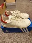 Adidas Stan Smith Lux 'Cloud White/Cream White/Red' Men's Size 9 IF8846