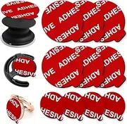 AZXYI Very High Bond Sticky Adhesive, 9 Pack Socket Replacement Kit, 6 PCs Double-Sided Stickers for Socket Base and 3 PCs Pads for Car Magnetic Phone Holder