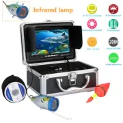 20M 7''1000TVL Underwater Fishing Finder Camera 12pcs LED Infrared Lamp Lights