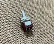 3pcs 12mm Mounting DPDT ON-ON Mini Toggle Switch