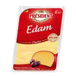 冷藏配送 總統牌 艾登片裝乾酪 PDT EDAM SLICES CHEESE 起司