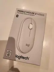 Logitech M350S Pebble 2 Wireless Mouse (White) 1 YEAR WARRANTY Fast Postage