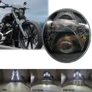 LED Headlight Assembly for Harley Softail Breakout 2018-20 w/ White DRL Light