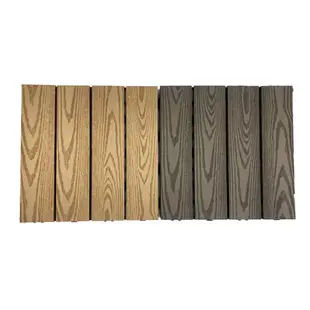 仿木紋 拼接地板 塑木地板 卡扣地板 四條板 陽台 浴室 戶外木地板 園藝裝飾 【B59】