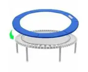 Trampoline Protection Cushion 427,Replacement Safety Cushion,Uv Resistant,Anti-Tear,Edge Protection,427Cm（Blue）366Cm Trampoline Cushion 14Ft Trampoline Cus