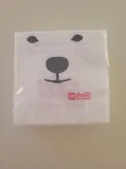 Polar Bear COCA-COLA Artic Home Protect Help Napkins Square Bar Cocktail Paper