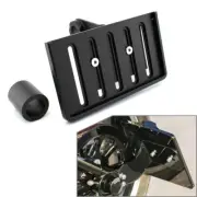 Side Mount License Plate Bracket Holder Kit For Harley Softail Fat Boy Breakout