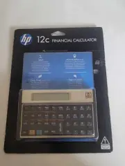 Hewlett Packard HP-12C Platinum RPN Calculator HP12C
