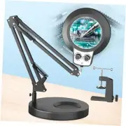 10X Magnifying Glass with Light Hands Free, 2025 New 10X Overhead Switch