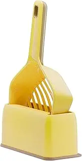 Kitten Scoop - Long Handle Hooper Lifter, Deep Shovel Scooper | Multipurpose Trash Can Tray Shifter, Pet Supplies for Kids, Teens, Families, Friends, Daily Clean Up Tool, Lightweight and Easy to Use