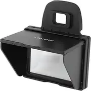 Camera LCD Screen Hood for D3200 D3000 D40 D40S, Foldable Camera LCD Screen Hood Shade Cover, Block Sunlight