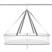 LimCryspp Single-Layer Clothes Drying Rack, Foldable Mesh Drying Rack, Foldable Hanging Net Dryer, Underwear, Etc