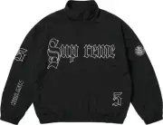 Supreme Old English Track Jacket Black (Size Medium) - READY TO SHIP