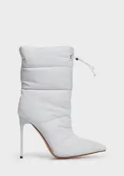 Elite Crew Puffer Heeled Boots