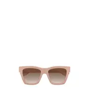 Gucci Eyewear Square-Frame Sunglasses 54 Cloud Rose Brown