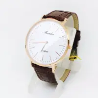 在飛比找Yahoo!奇摩拍賣優惠-MANKA 時尚編織帶錶  可替換真皮錶帶  超簿