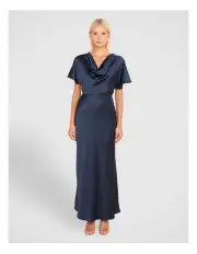 [Pilgrim] Leandra Maxi Dress in Navy