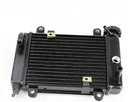 Radiator Grille Fit for Moto Quad 4x4 ATV UTV Dirt Bike 150cc 200cc 250cc Motorcycle Radiator Cooler Cooling Water Tank Accessories Engine Radiator