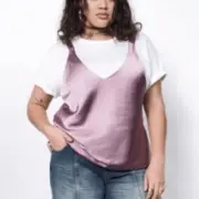 The Empower Adjustable Satin Cami