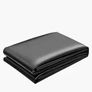 Outdoor Pond Lining 5x8m 6x9m 7x10m 8x12m 10x15m Black Flexible Pond Liner for Irregular Shapes | Underlayment Foldable HDPE Pond Liner for for Fish or Koi, Waterfall, Fountains and Water Gardens(6x9m