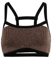 [Jacquemus] Jacquemus Bellinu bralette UK 6 brown