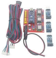Arduino Nano CNC Shield DRV8825 Kit w/ 3x Optical Sensor + 3x 2M Stepper Cables