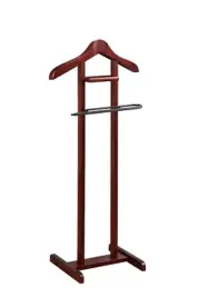 Proman Products Lancaster Suit Valet Stand with Tray, Contour Hanger