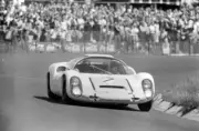 Gerhard Mitter Lucien Bianchi Porsche 910 1967 Motor Racing Old Photo 4