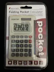 Vintage Sentry CA-345 Folding Calculator