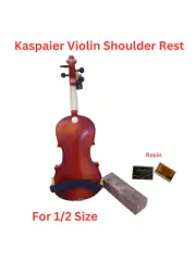 Kapaier Violin 1/2 Shoulder Rest Collapsible Adjustable w/ Rosin - KPE520NO301