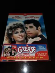 GREASE DVD Widescreen John Travolta Olivia Newton John w/Song Book NEW Movie
