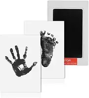 Hidream Newborn Baby Footprint Handprint Kit Pets Paw Print Inkless Safe Clean Non Toxic Gift