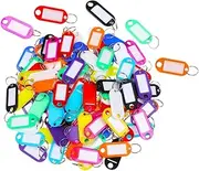 Holibanna 200pcs Compact Key Labels for Luggage Easy-to-Clip Key Tags Ring Organizers