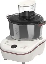 Electric Stand Mixer, 5L Home Automatic Mixer with Constant Temperature Ferment Function, Stainless Steel Bucket with 0.6L Water Tank, LCD Display and Smart Touch Panel(AU PLUG)