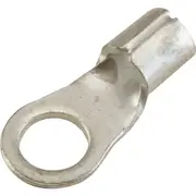 CABAC RTU2-4 Uninsulated Ring Terminals 4mm Stud 100Pack