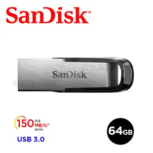SanDisk Ultra Flair USB 3.0 CZ73 隨身碟 (公司貨) 64GB