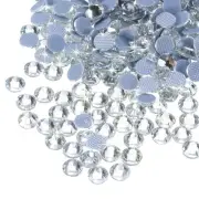 2880 Pcs Hotfix Rhinestones Flatback Crystal Glass Gems SS10 2.9mm,White