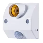 Enhance Security With PIR Motion Sensor Light Socket For E27 Bulb AC110 240V