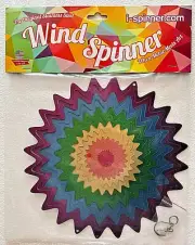 Wind Spinner Rainbow Star + Stainless Steel + Laser Cut + Powder Coated + Swivel