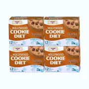 Hollywood Cookie Diet - 4 Boxes -Chocolate Chip