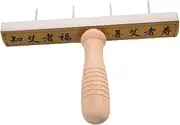 Moxibustion Device Moxibustion Stick Burner Holder Wood Handle Comfortable to Hold for Safe Therapy at Home or Clinic