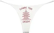 [NE Beauty] Thank You Enjoy Womens Thong Fortune Cookie (Pack of 1)