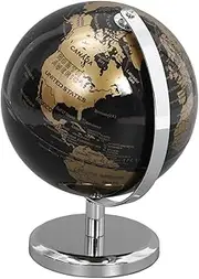 jojofuny Globe Ornament Large Globe Antique Large World Adults Earth Small Decor Office Desk Decor Geographic Office Desk Mini Sphere Educational Decorations Map of The World Abs