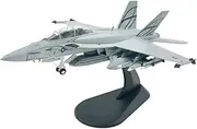 1/100 Diecast Plane Model with Base Aircraft for Bedroom Office Shelf