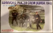 Dragon 6129 Survivors Panzer Crew Kursk 1943 German 1:35 '39-'45 Series Scale